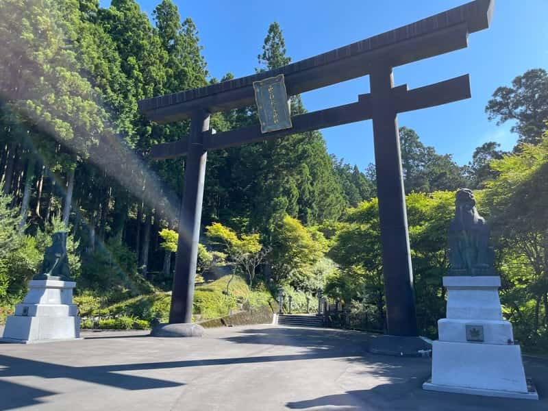 秋葉山本宮秋葉神社の大鳥居