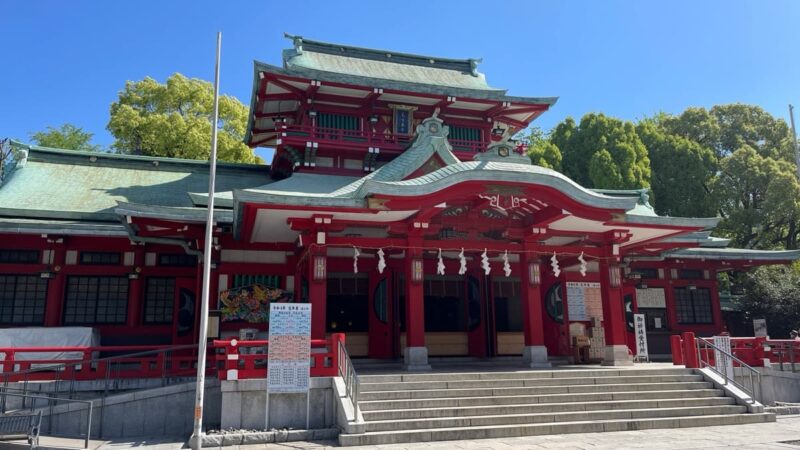 富岡八幡宮　拝殿