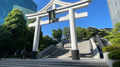 日枝神社の山王鳥居