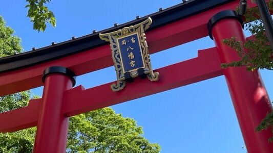 富岡八幡宮の鳥居